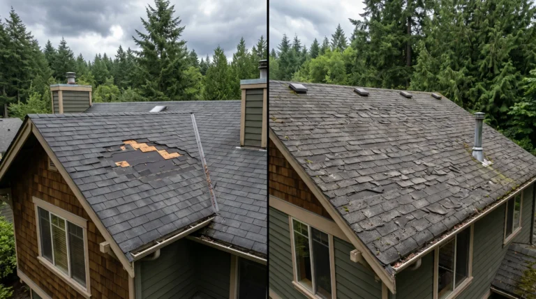 Roof Repair vs. Full Replacement in King County: How to Know Which One You Need